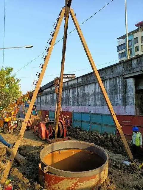 BM Foundation machinery operating on site